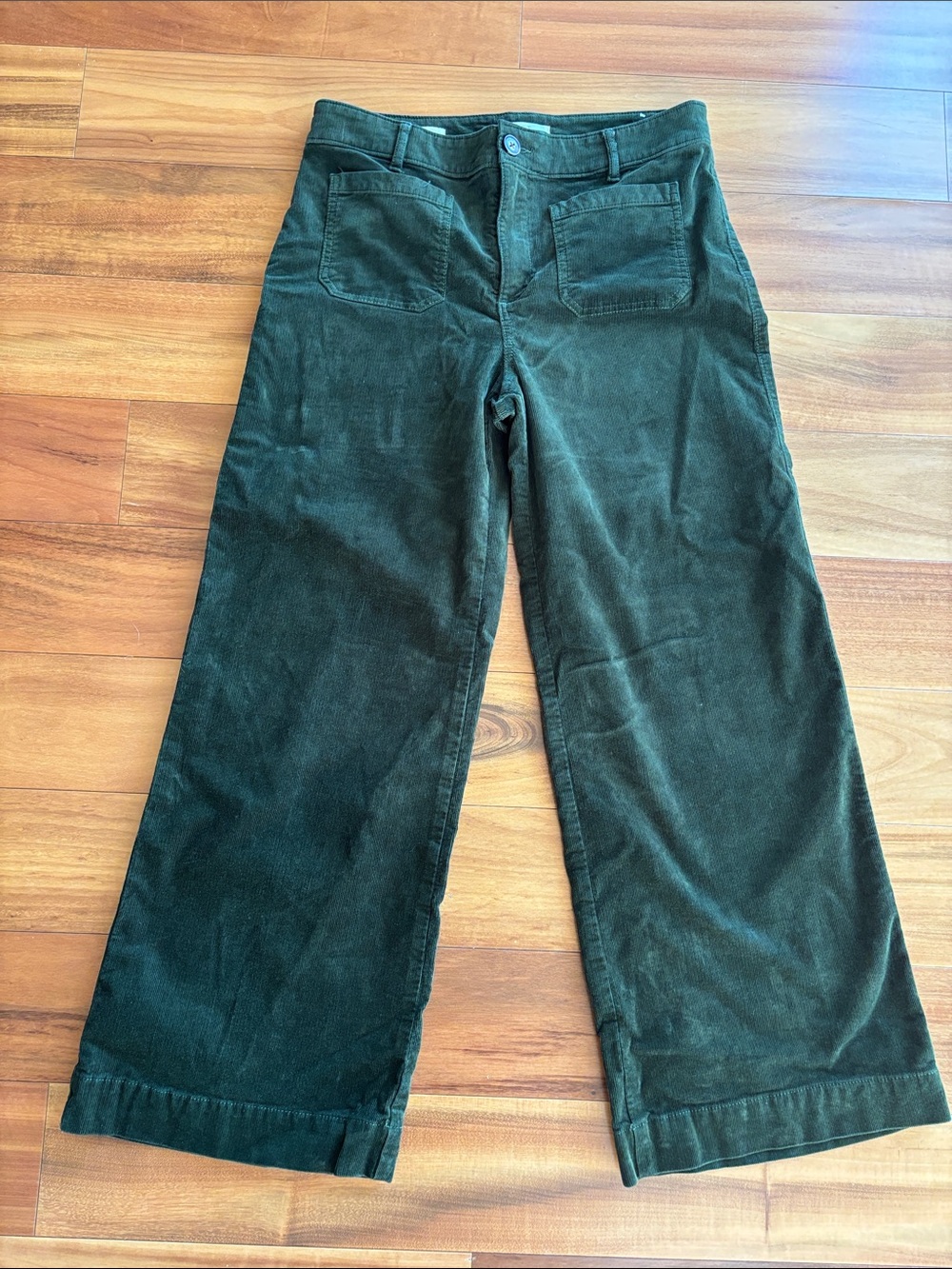 Loft wide leg cords